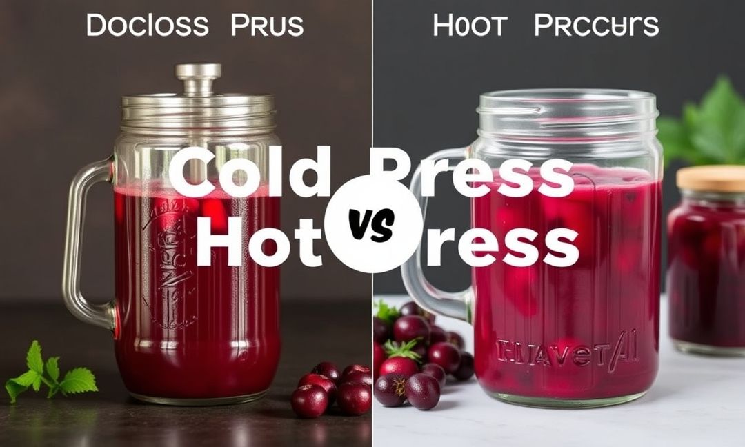 Cold Press vs Hot Press Cranberry Juice Extraction Methods